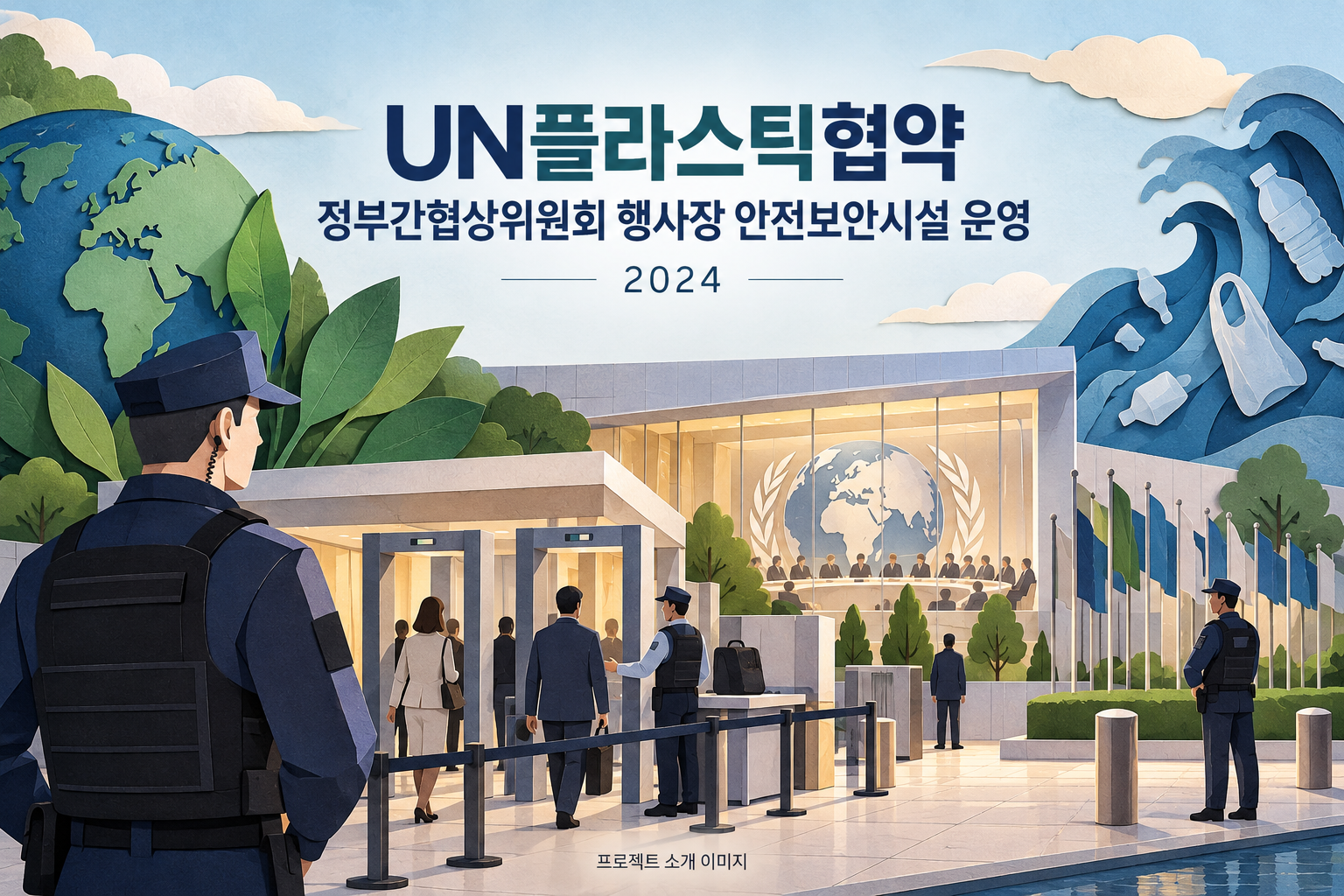 UN플라스틱협약 정부간협상위원회 행사장 안전보안시설 운영 용역 1