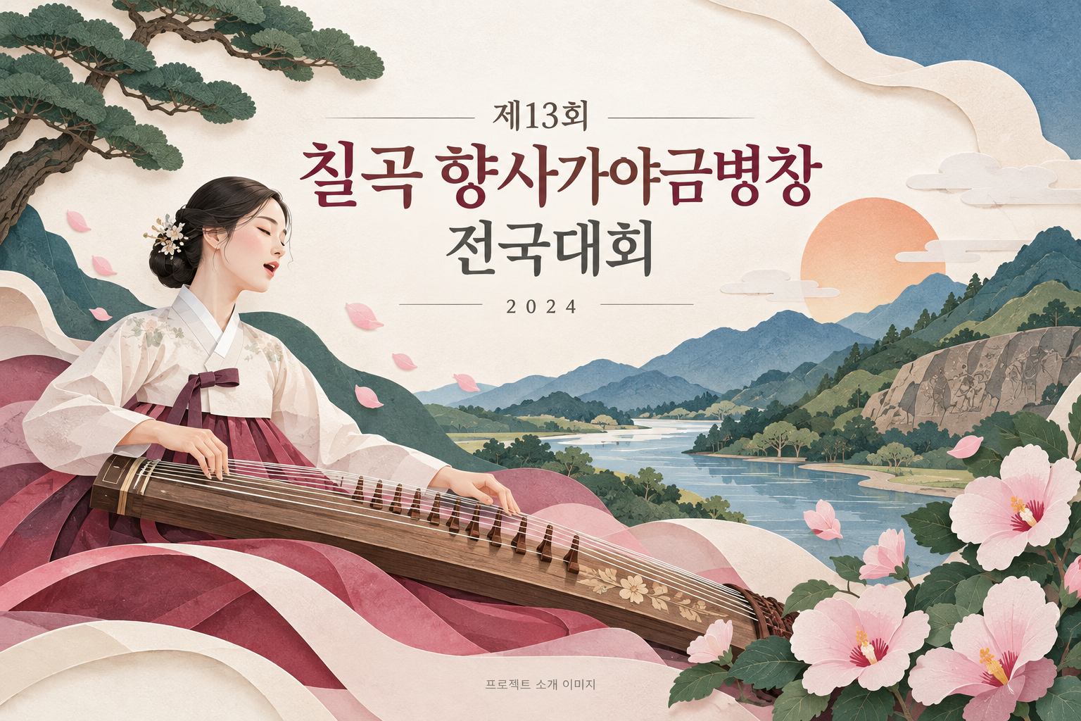 제13회 칠곡 향사가야금병창 전국대회 행사대행용역 1