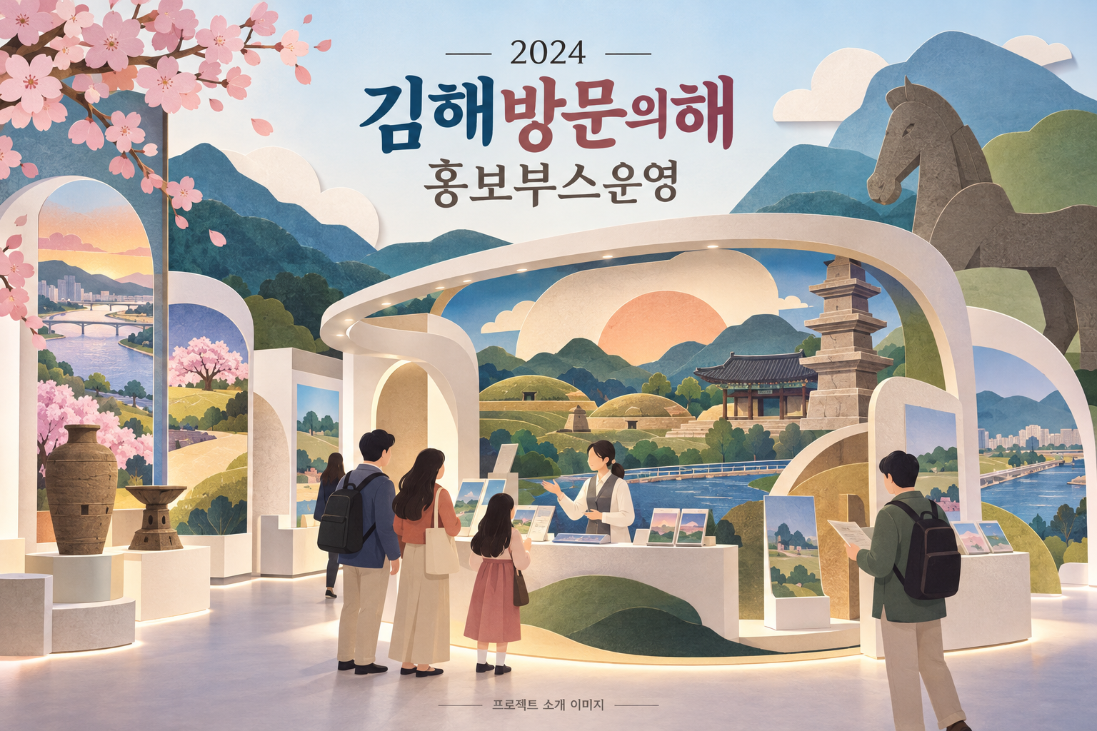 김해방문의해 홍보부스운영 1