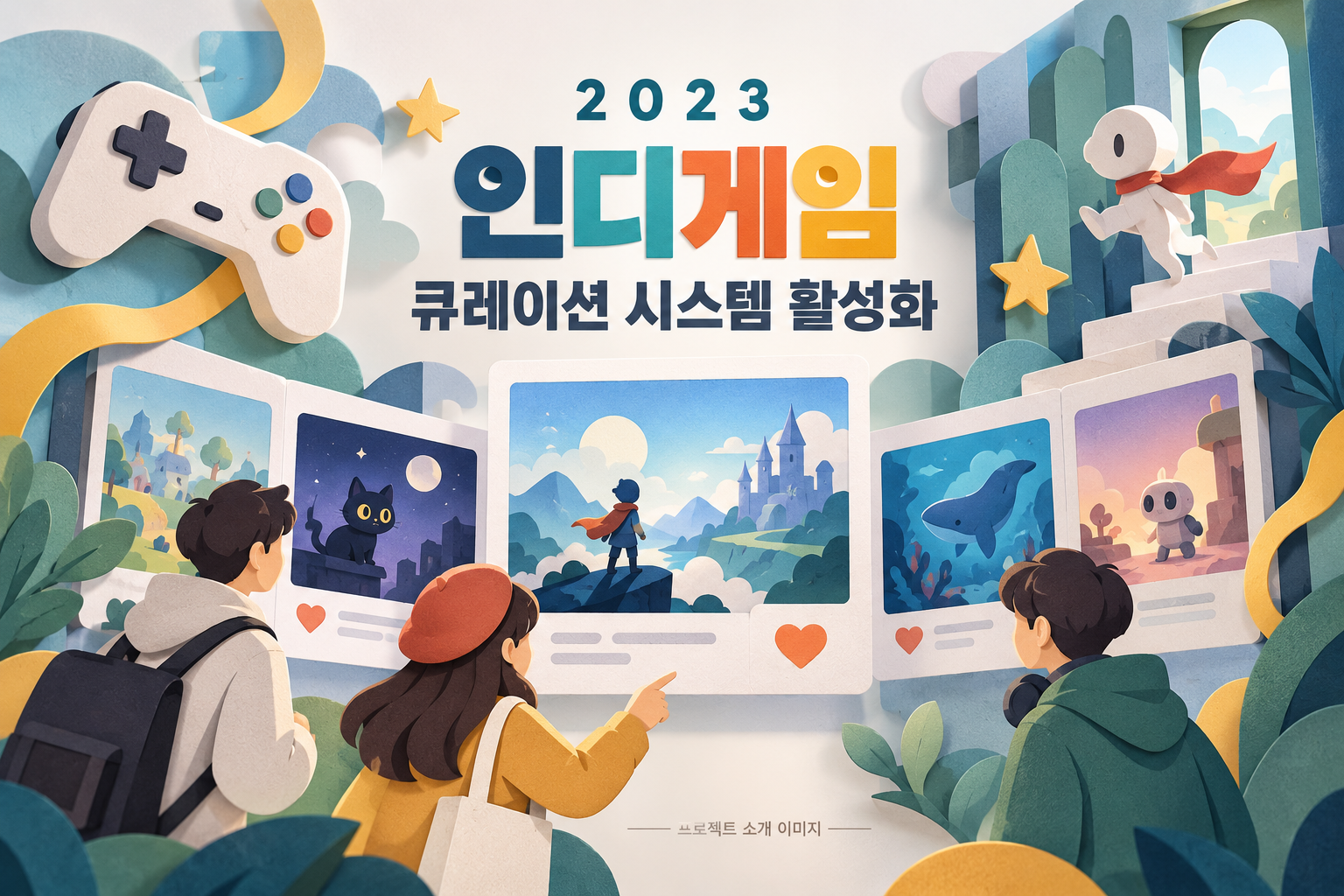 2023 인디게임 큐레이션 시스템 활성화 1