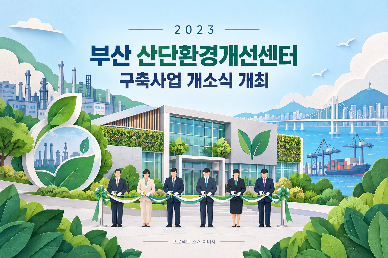 부산 산단환경개선센터 구축사업 개소식 개최 1