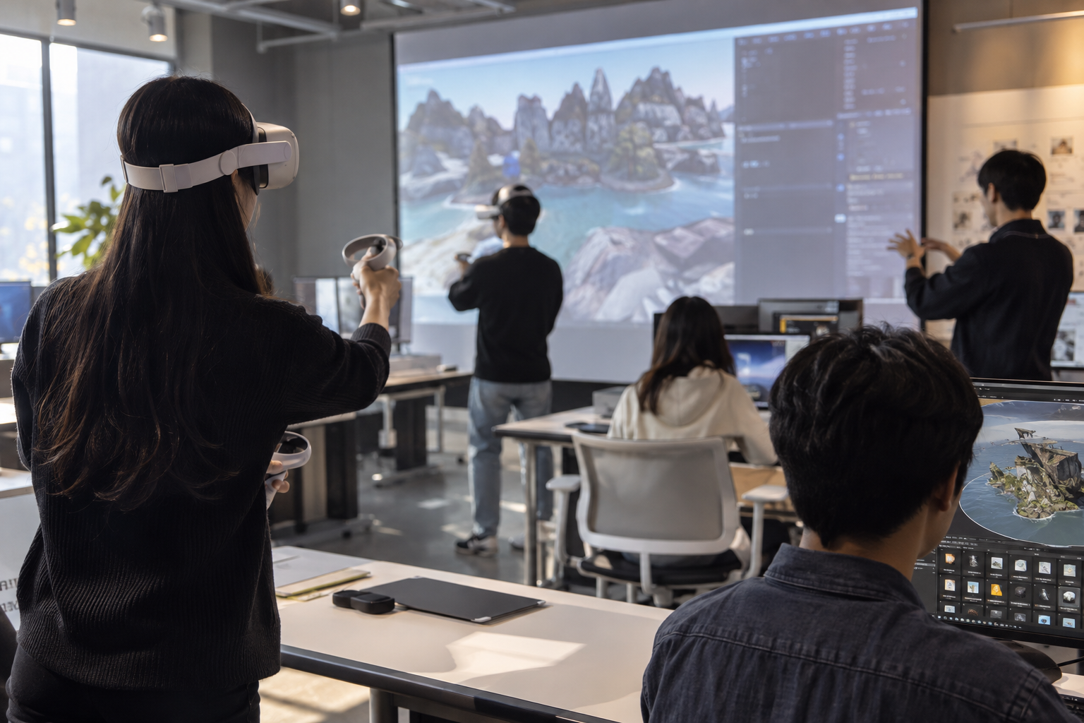 2019 부산 VR/AR 제작거점센터 전문인력 양성 교육 운영 1