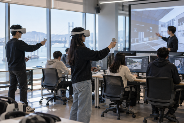 부산 가상증강현실 융복합센터 VR·AR 인력 양성 기초교육